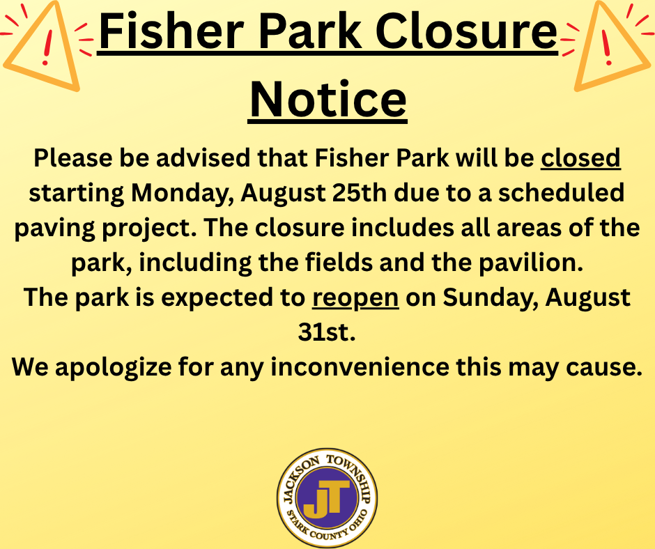 Fisher Park Paving Project